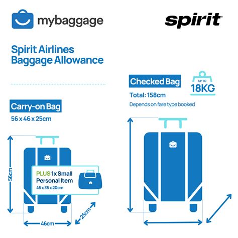 spirit checked bags fee.